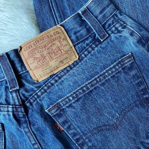 Levis Pinstripe Jeans 
